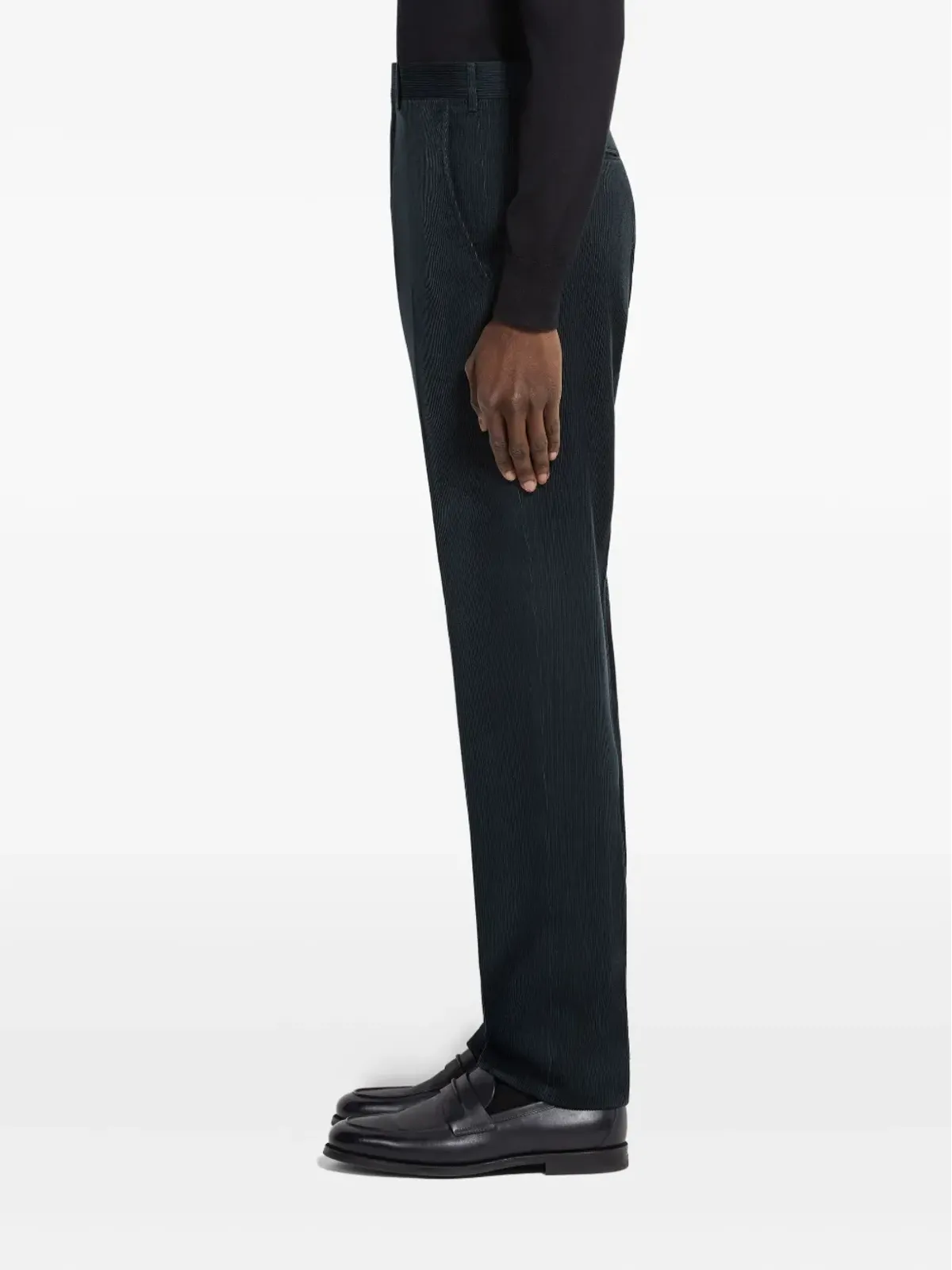 Zegna カシミヤ混パンツ - 画像4