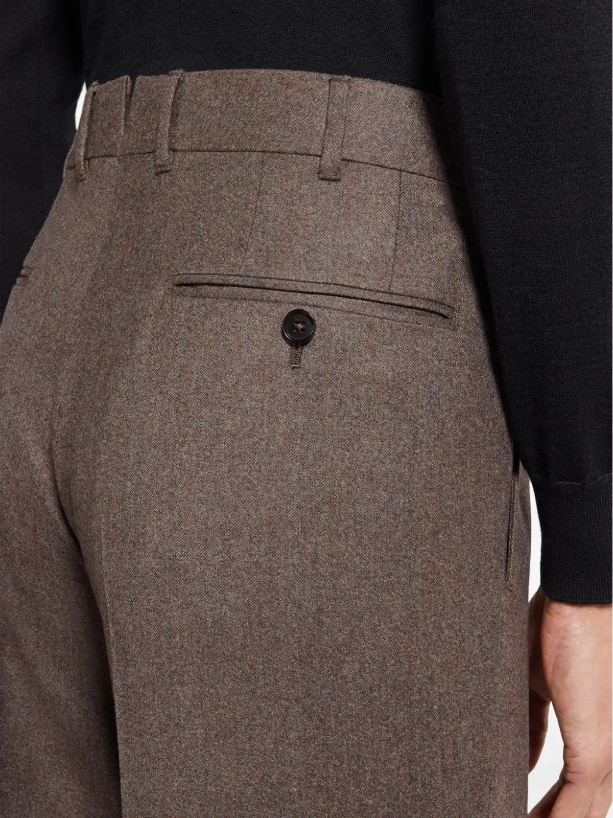 Zegna メランジ柄パンツ - 画像5