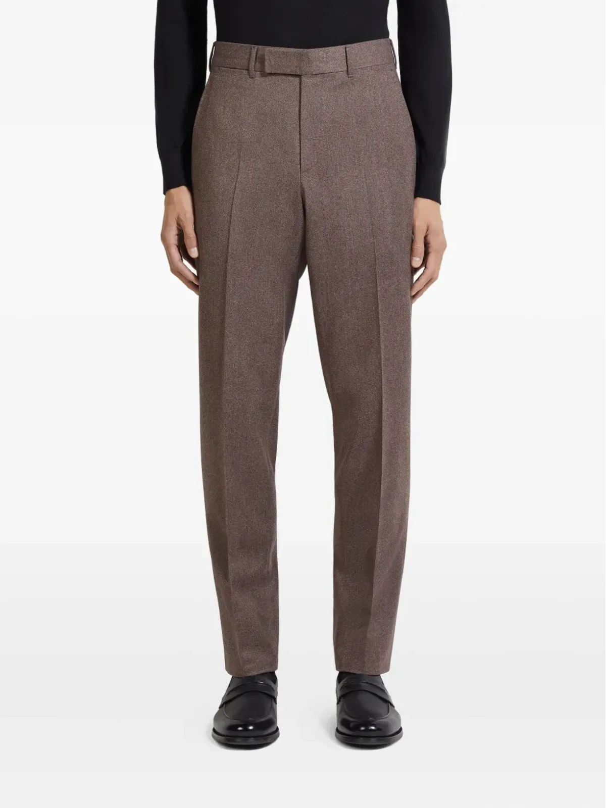 Zegna メランジ柄パンツ - 画像2