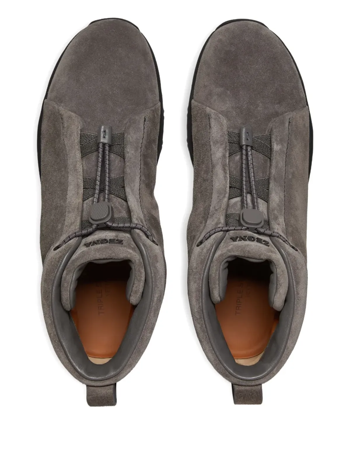 Zegna ヴェッタ トリプルステッチ スニーカー - 画像3