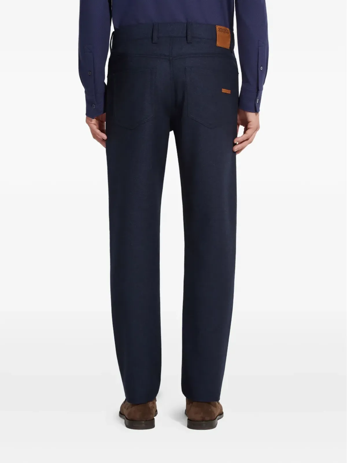Zegna ロッチアパンツ ウール×カシミヤ - 画像3