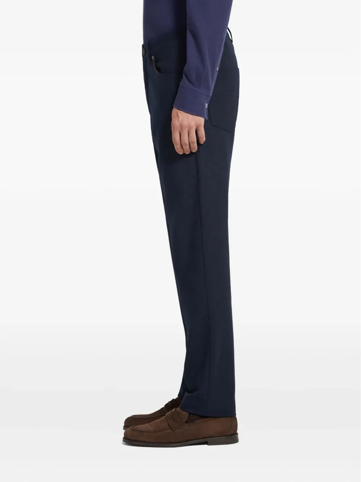 Zegna ロッチアパンツ ウール×カシミヤ - 画像4