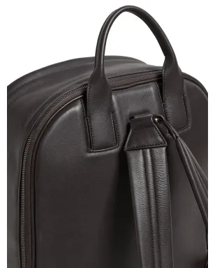 Zegna レザーのトップハンドルバックパック - サムネイル5