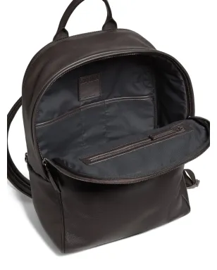 Zegna レザーのトップハンドルバックパック - サムネイル4