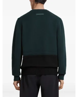 Zegna オアジ カシミア クルーネックセーター - サムネイル4