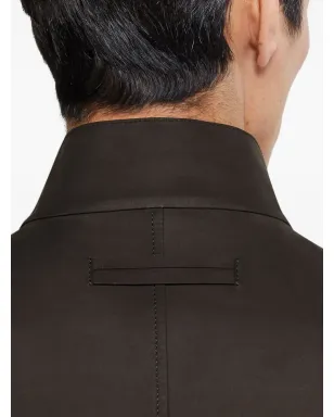 Zegna Il Conte カーフレザー ジャケット - サムネイル5