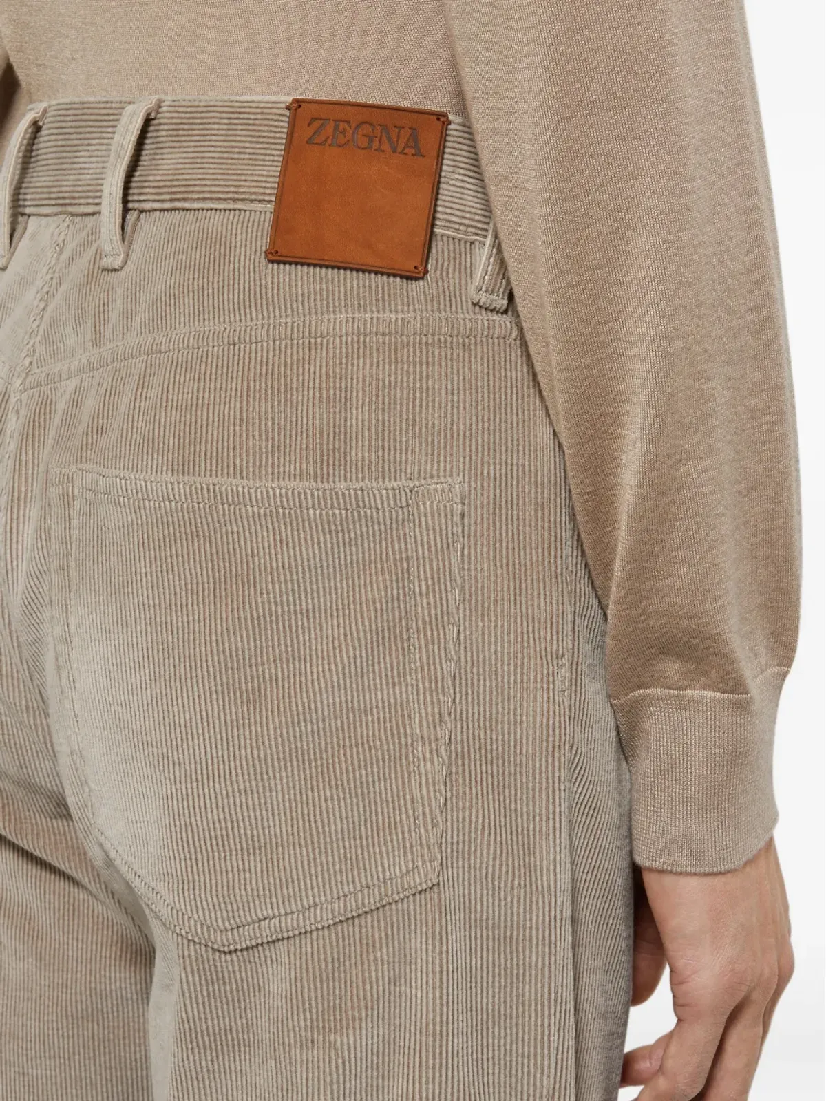Zegna Cashco Roccia コーデュロイ ジーンズ - 画像5