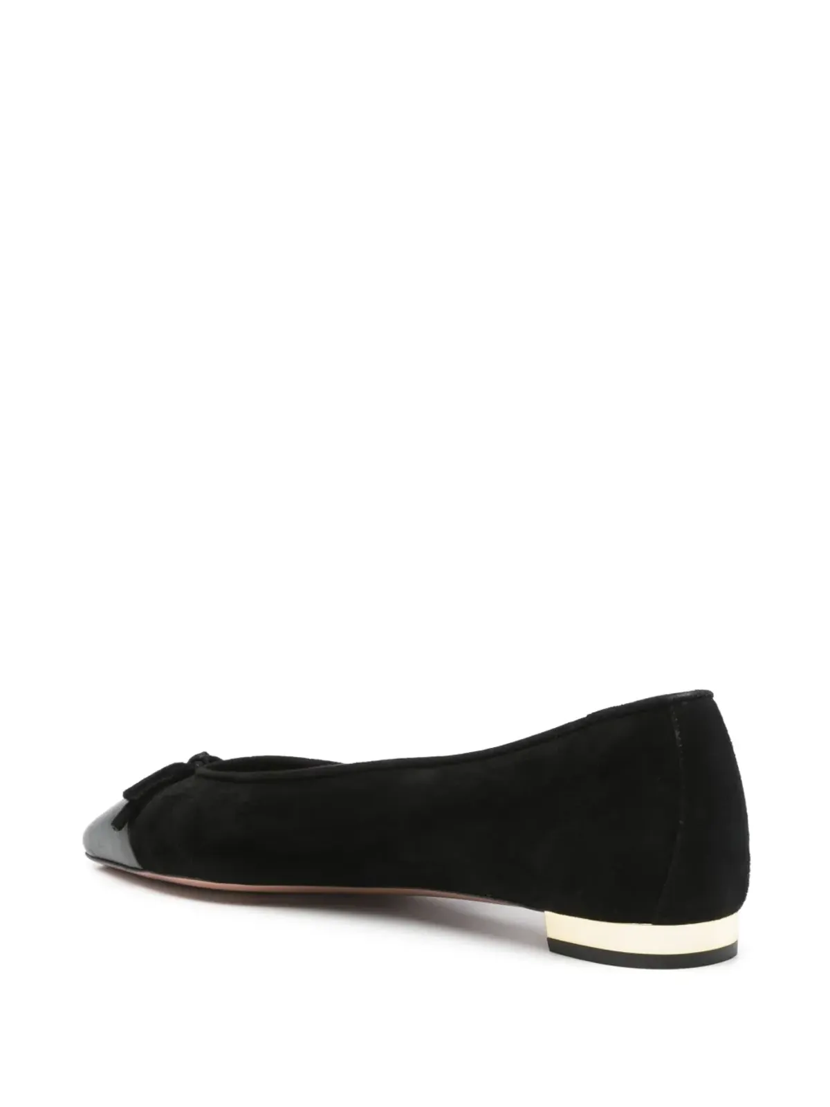 Aquazzura リボンディテール バレエフラット - 画像3