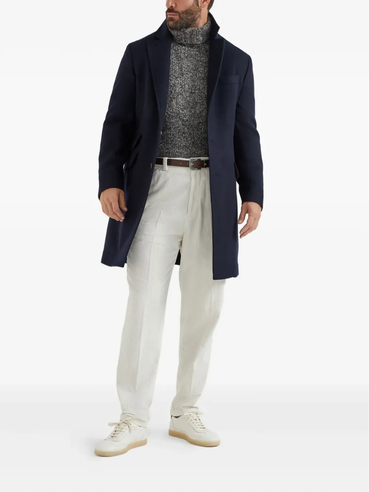Brunello Cucinelli テーラードコート - 画像2
