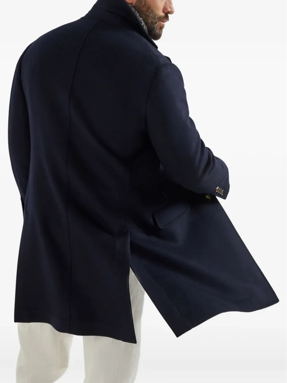 Brunello Cucinelli テーラードコート - 画像4