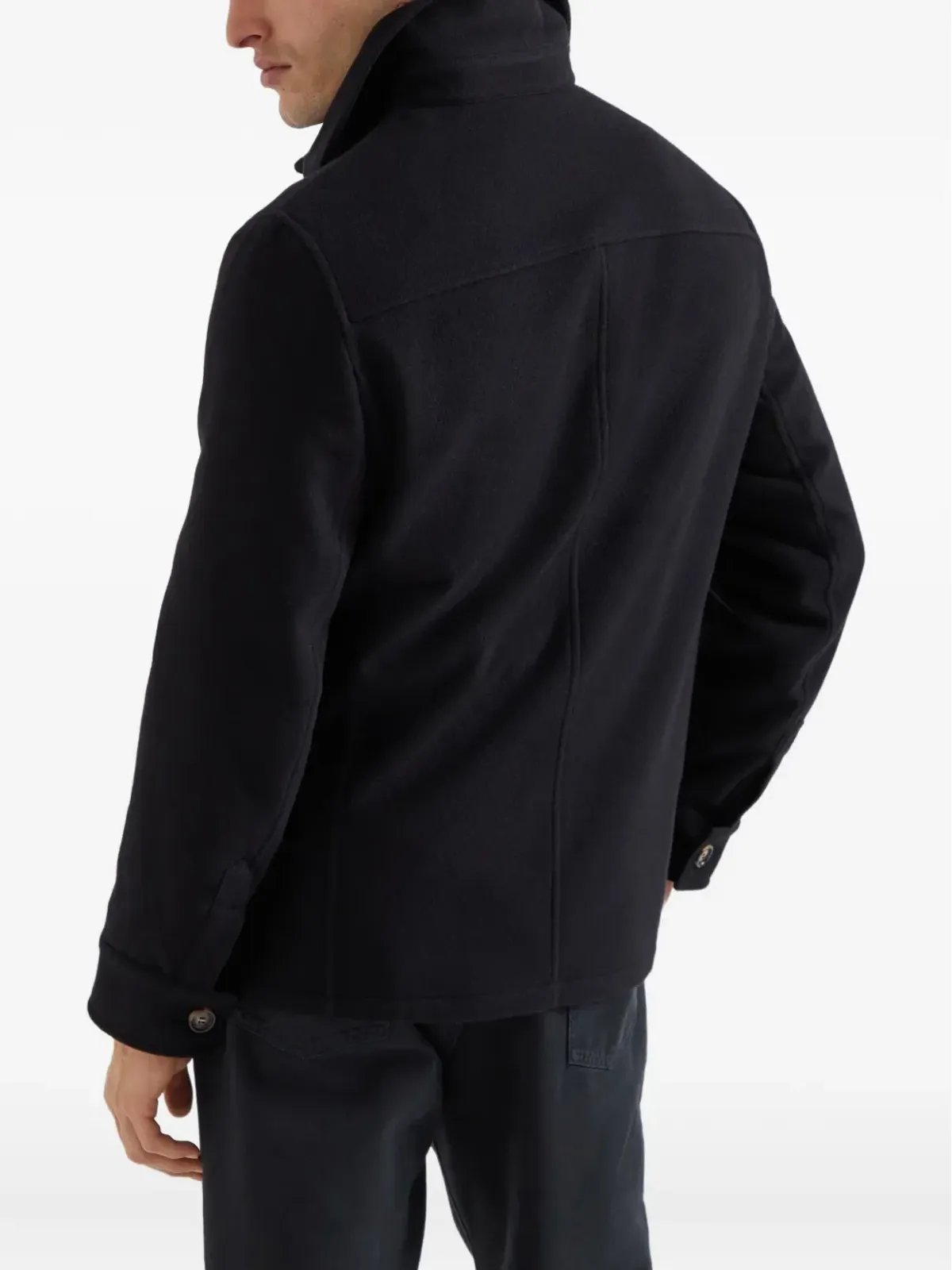 Brunello Cucinelli カシミア ミリタリージャケット - 画像5
