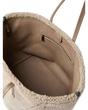 Brunello Cucinelli シアリング トートバッグ - サムネイル5