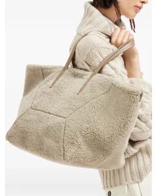 Brunello Cucinelli シアリング トートバッグ - サムネイル2