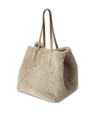 Brunello Cucinelli シアリング トートバッグ - サムネイル4