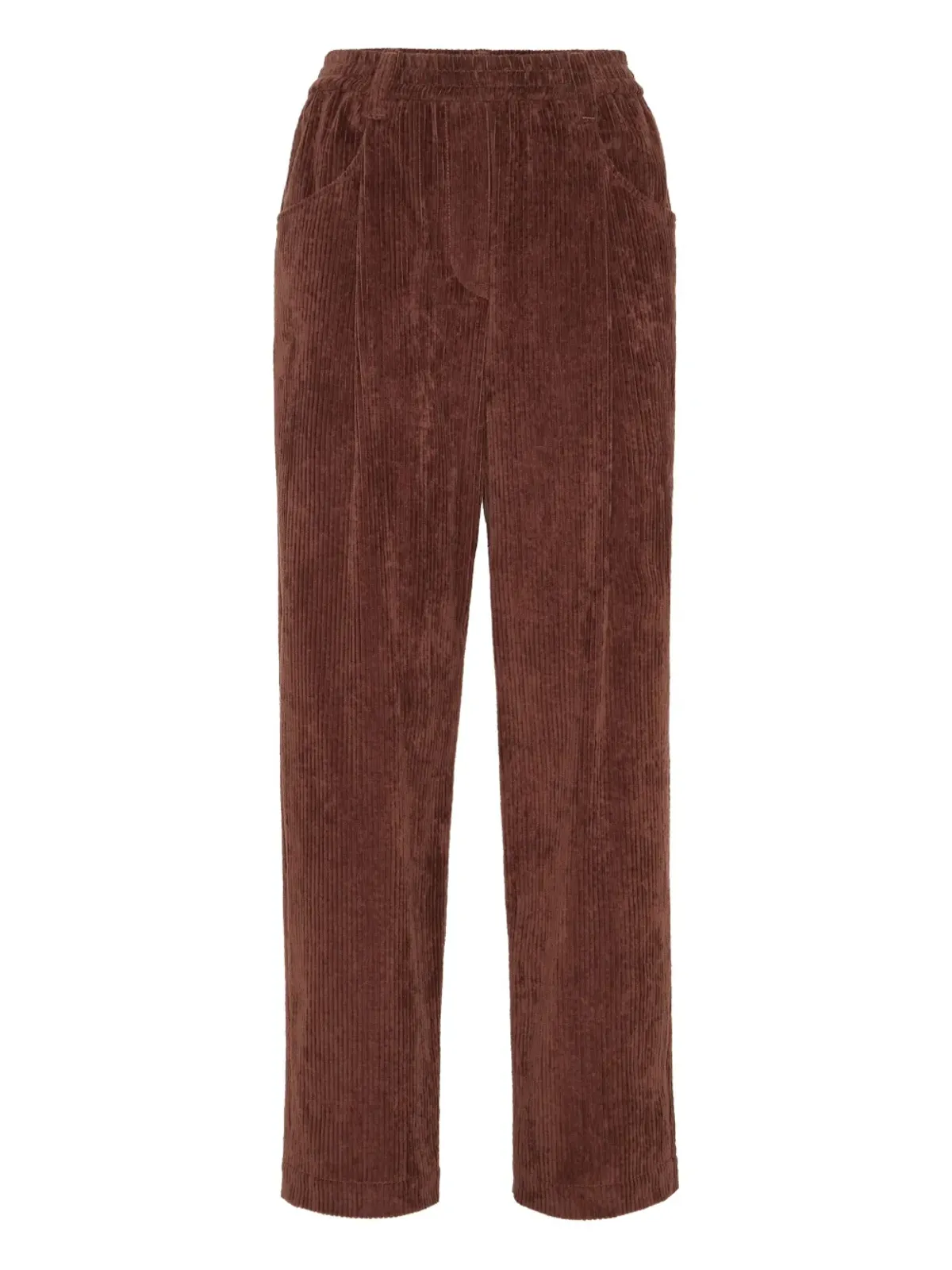 Brunello Cucinelli コーデュロイストレートパンツ - ブラウン - 画像1