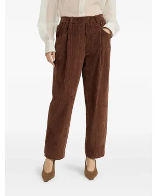 Brunello Cucinelli コーデュロイストレートパンツ - ブラウン - サムネイル3
