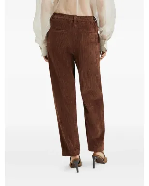 Brunello Cucinelli コーデュロイストレートパンツ - ブラウン - サムネイル4