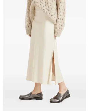 Brunello Cucinelli サイドスプリット ミディスカート - サムネイル5