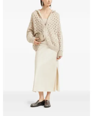 Brunello Cucinelli サイドスプリット ミディスカート - サムネイル2