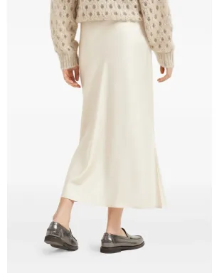 Brunello Cucinelli サイドスプリット ミディスカート - サムネイル4