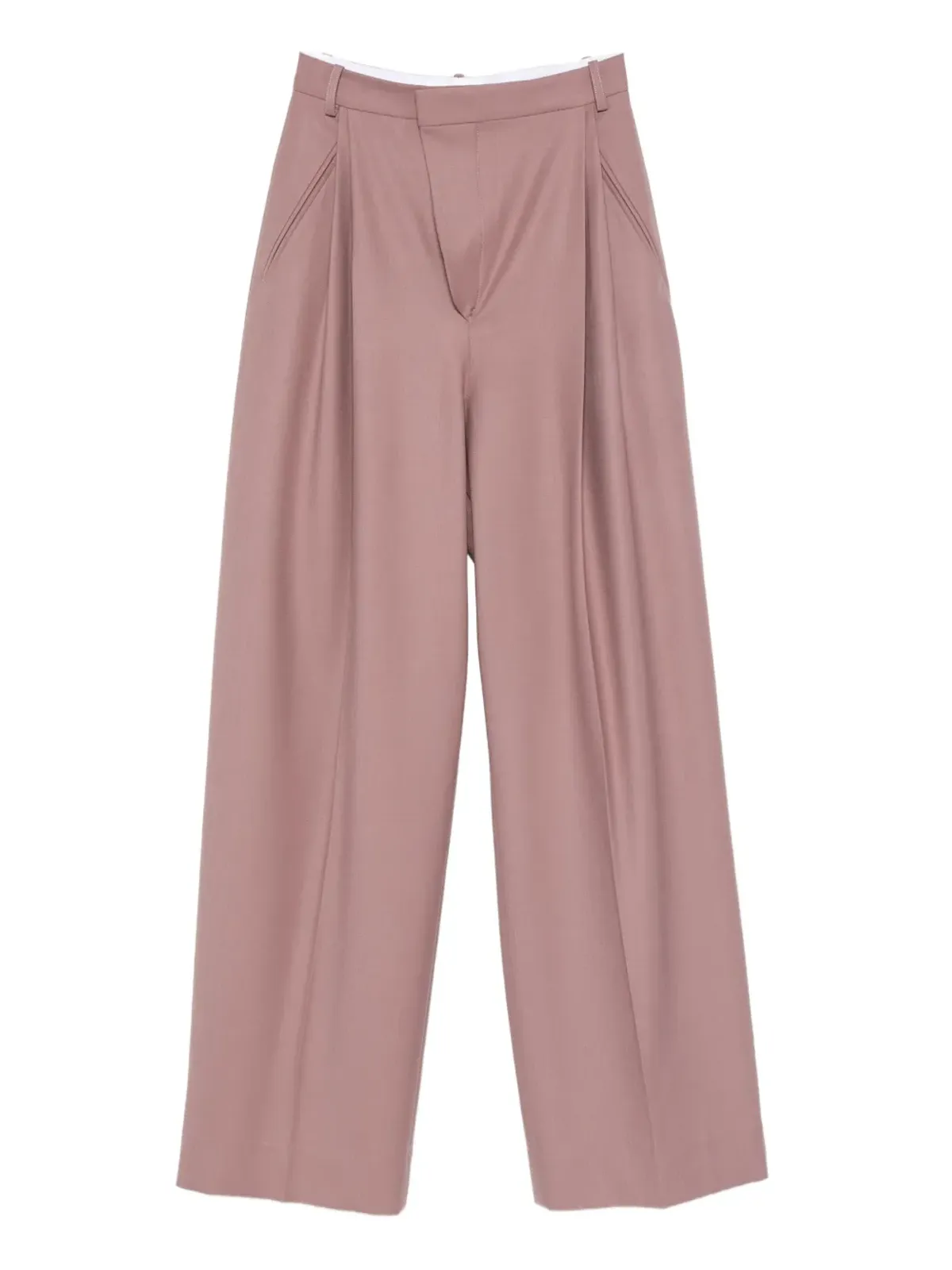 Victoria Beckham プリーツ入りテーラードパンツ - 画像1