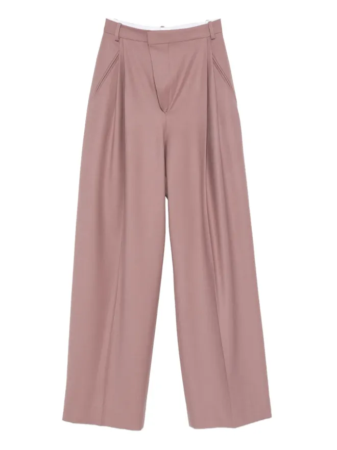 Victoria Beckham Victoria Beckham プリーツ入りテーラードパンツの商品画像
