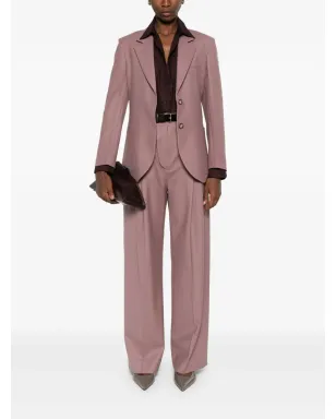 Victoria Beckham プリーツ入りテーラードパンツ - サムネイル2