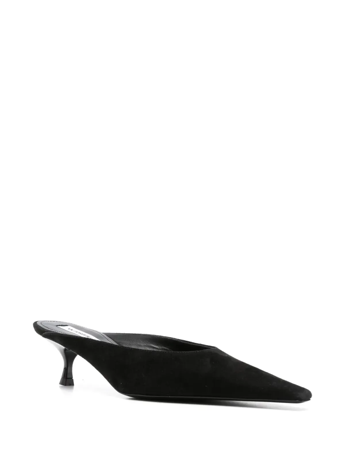 Victoria Beckham ポインテッドトゥ レザー ミュール - 画像2