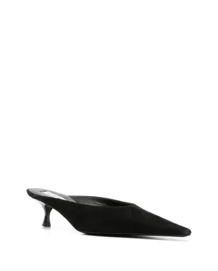 Victoria Beckham ポインテッドトゥ レザー ミュール - サムネイル2