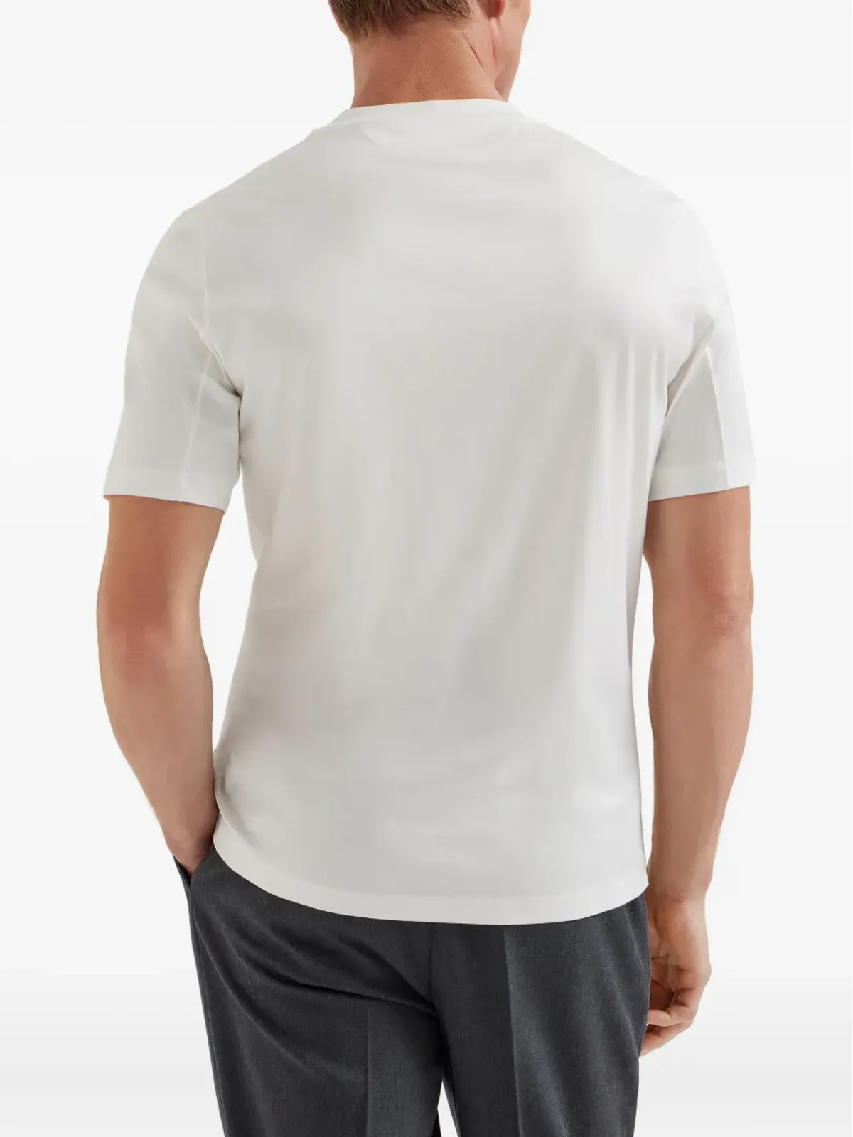Brunello Cucinelli ロゴプリントTシャツ - 画像5