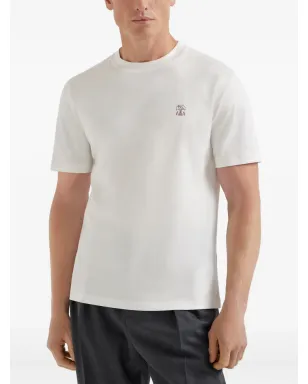 Brunello Cucinelli ロゴプリントTシャツ - サムネイル3