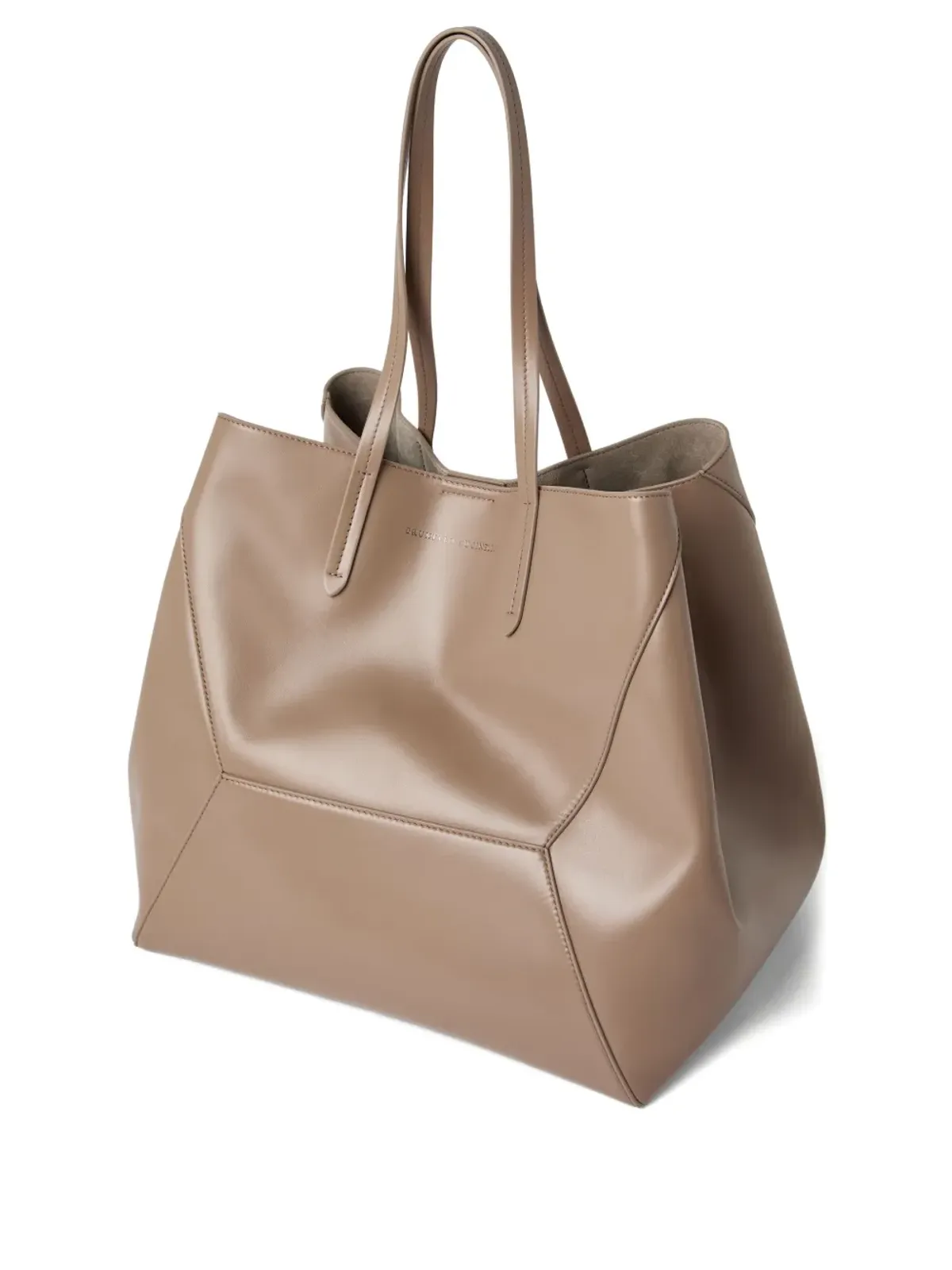 Brunello Cucinelli BC Duo カーフスキン トートバッグ - 画像2