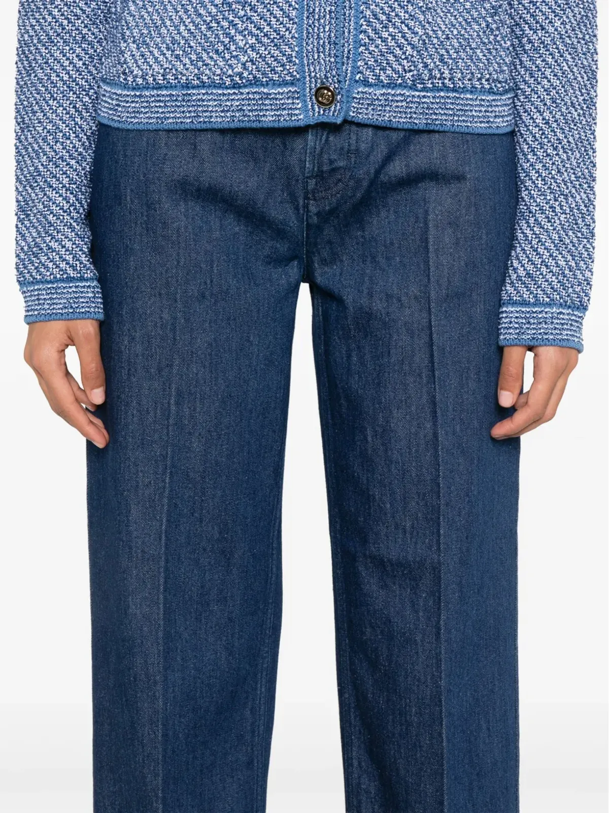 Gucci プレスド-クリーズジーンズ - 画像5