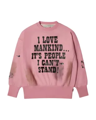 Advisory Board Crystals I Love Mankind But... スウェットシャツ - サムネイル1