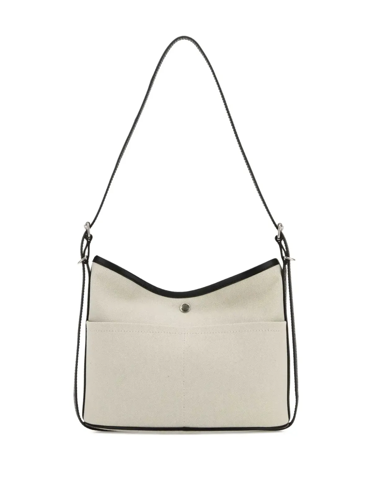 Balenciaga バイアリ ロゴプレート付き キャンバス ショルダーバッグ - 画像2