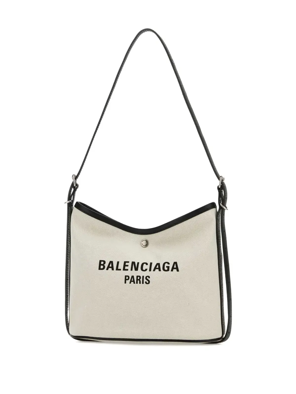 Balenciaga バイアリ ロゴプレート付き キャンバス ショルダーバッグ - 画像3