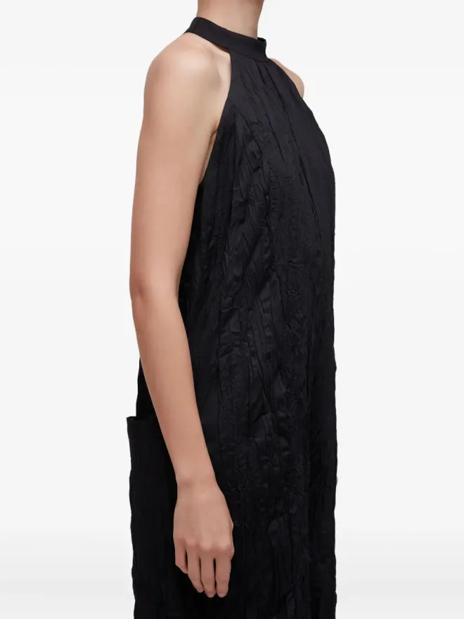 Osklen Osklen ホルターネックのしわ加工ジャンプスーツの商品画像