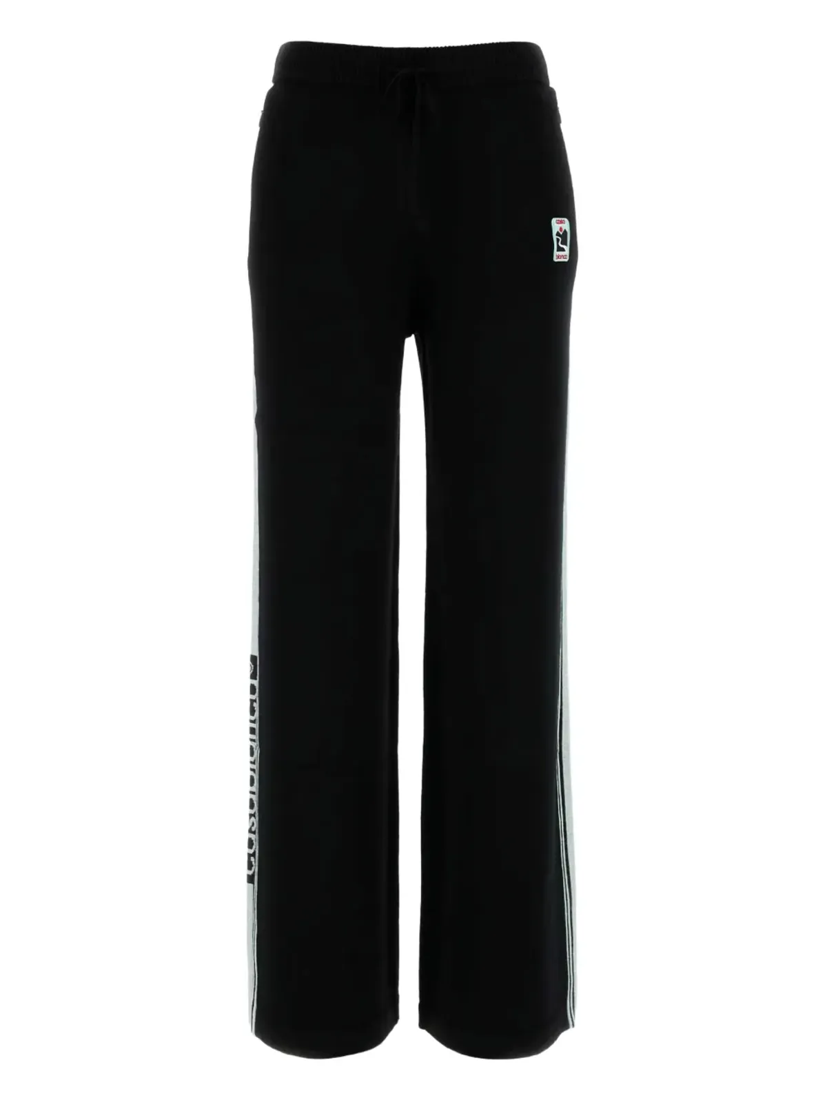 Casablanca merino side-stripe sweatpants - 画像1