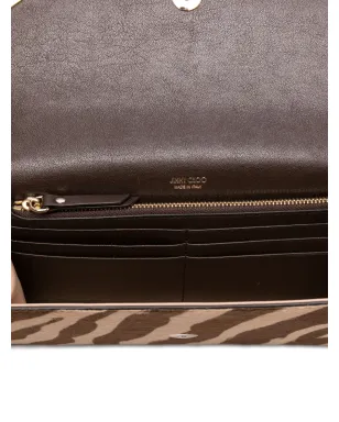 Jimmy Choo Emmie ゼブラ柄 クラッチバッグ - サムネイル5
