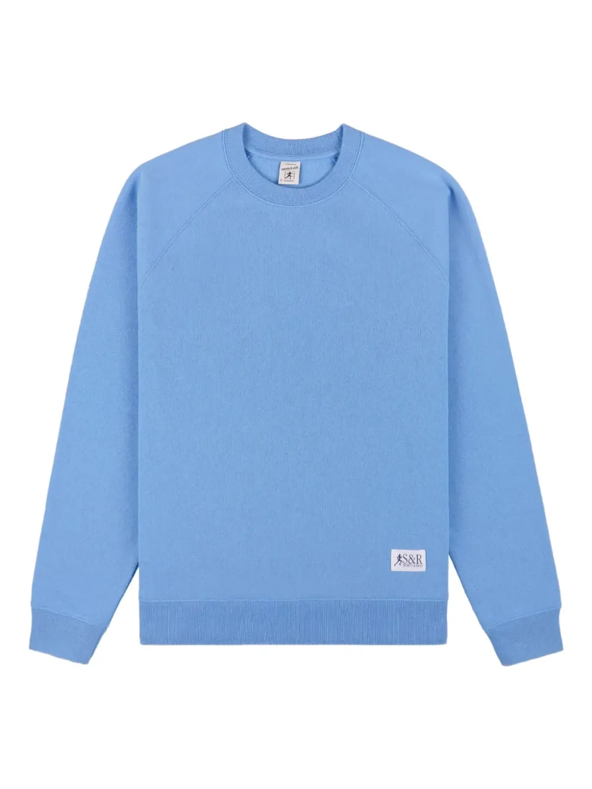 Sporty & Rich ジュニパー ラグランスリーブ スウェットシャツ - ブルー - 画像1