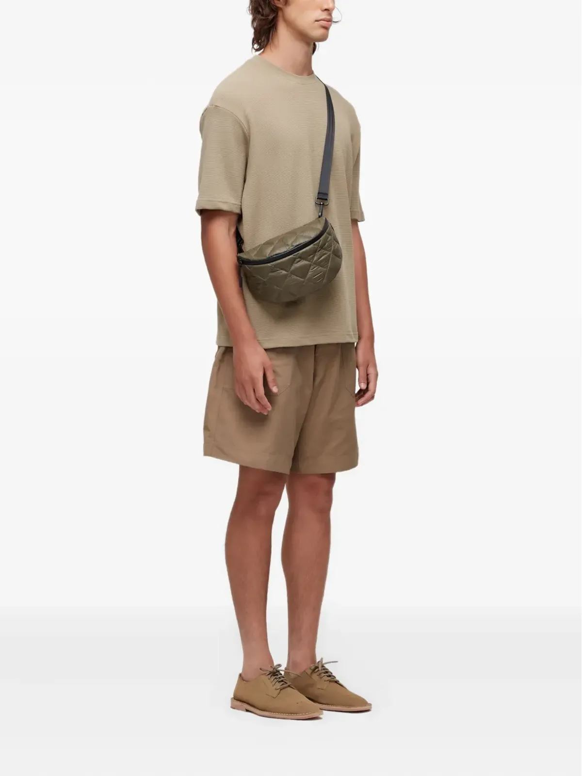 Osklen ワッフル編みTシャツ - 画像2