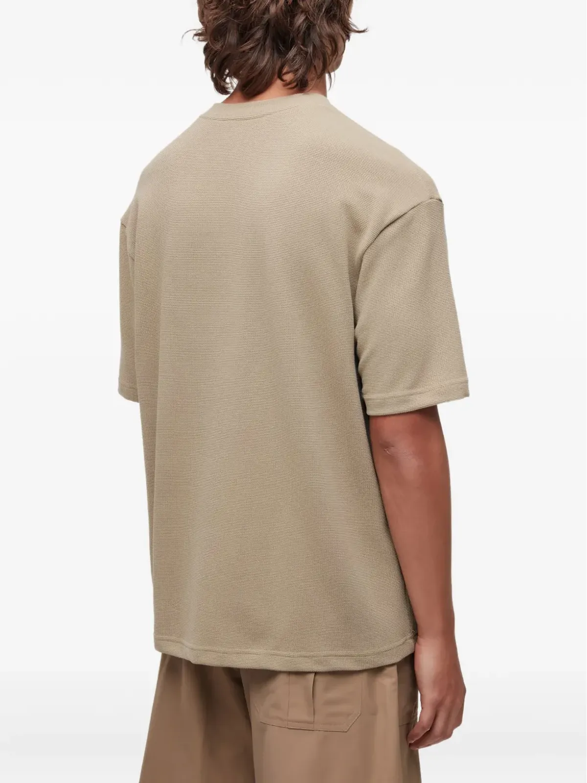 Osklen ワッフル編みTシャツ - 画像4