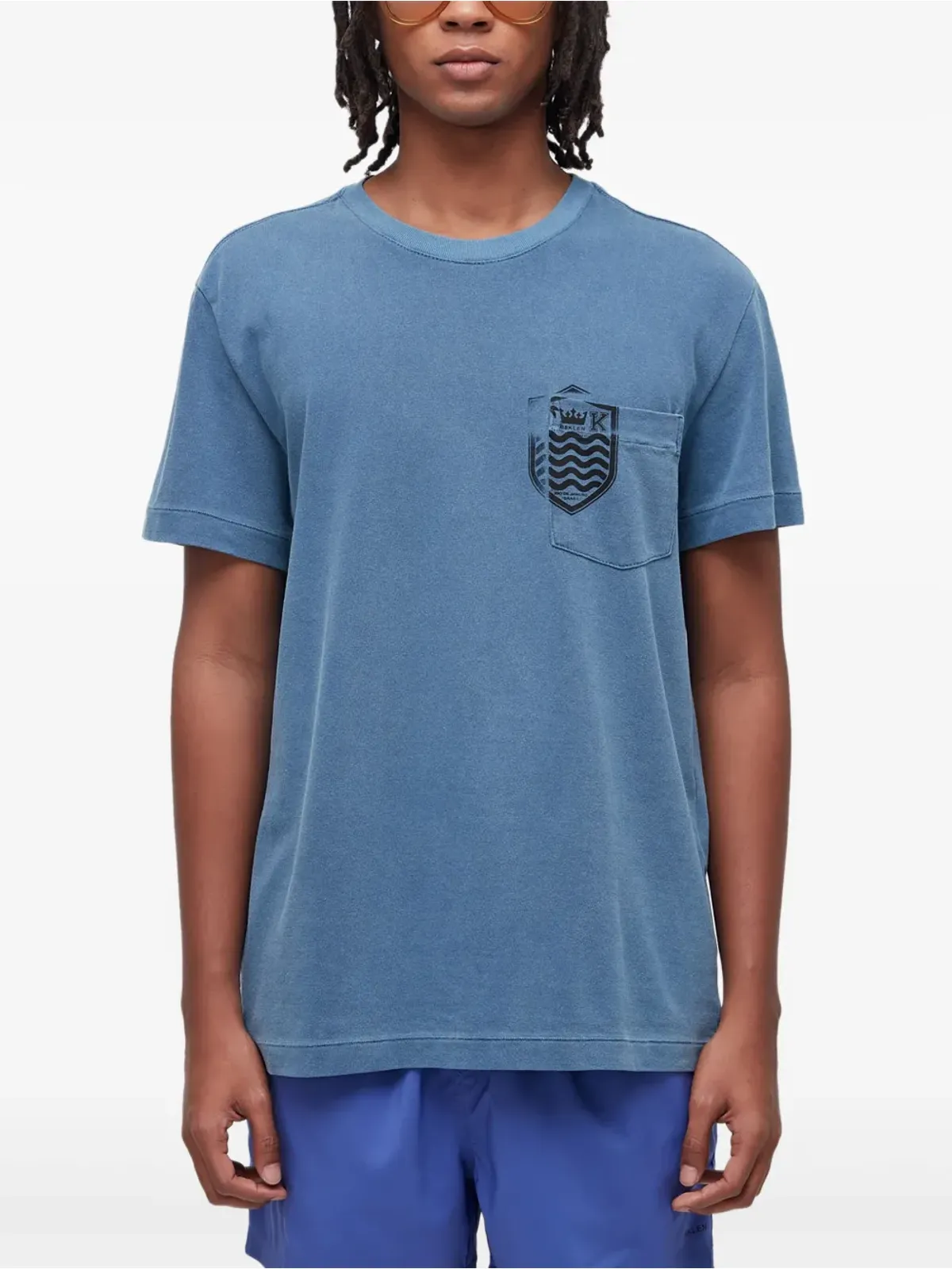Osklen Brasão ポケット装飾Tシャツ - 画像1