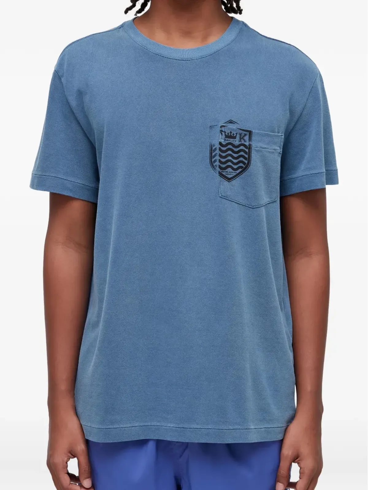 Osklen Brasão ポケット装飾Tシャツ - 画像3
