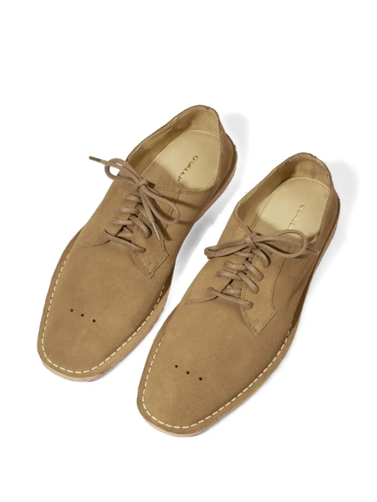 Osklen lace-up suede derby shoes - Brown - 画像5