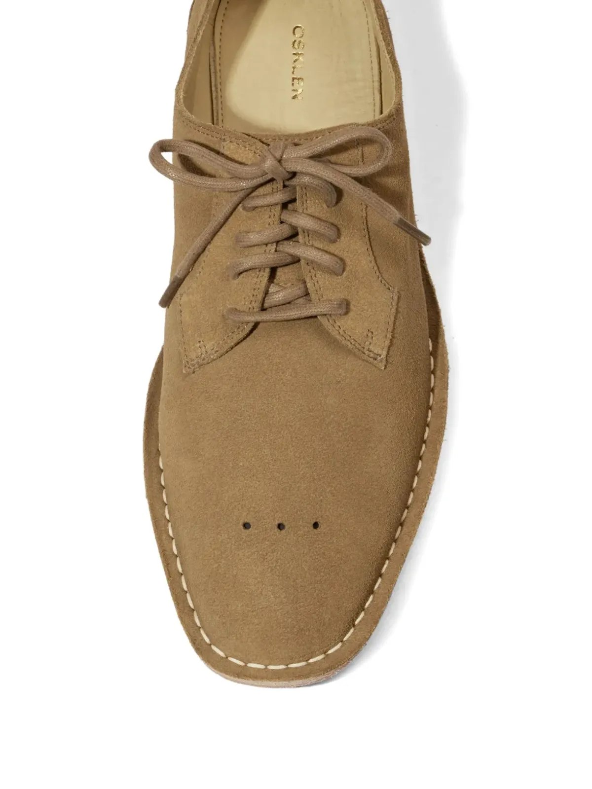 Osklen lace-up suede derby shoes - Brown - 画像2