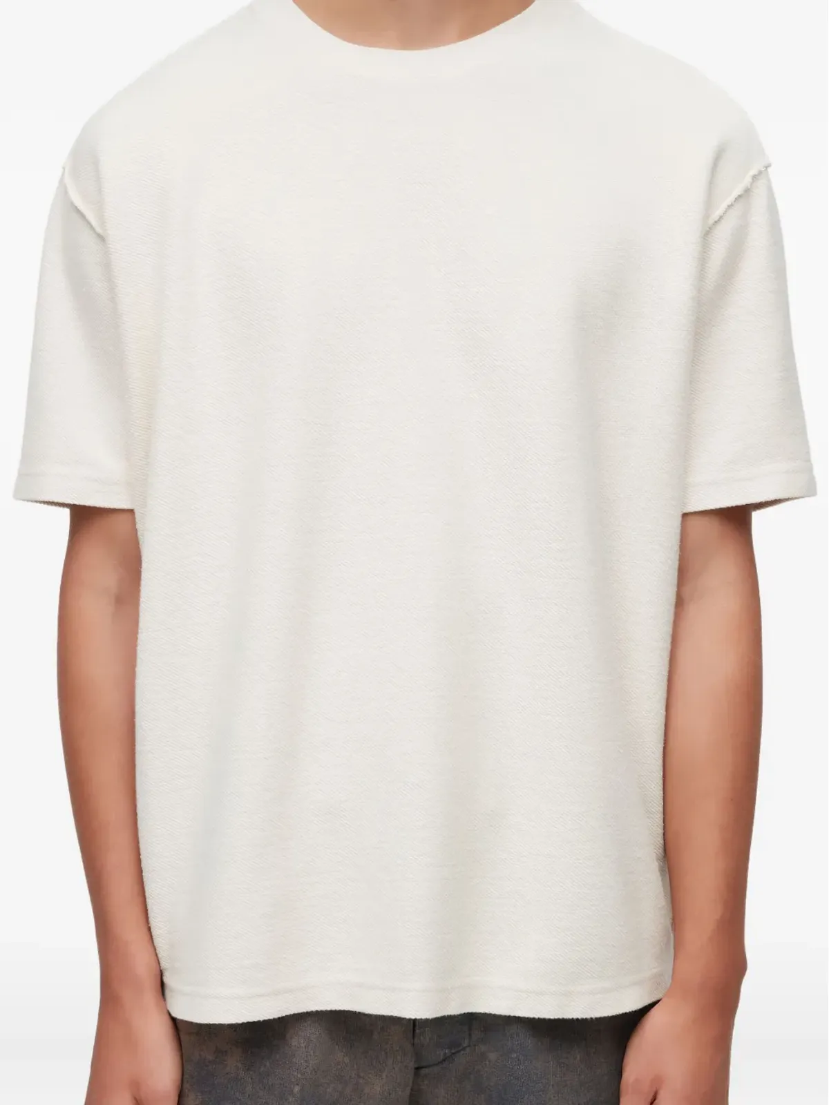 Osklen テクスチャー仕上げ Tシャツ - 画像4