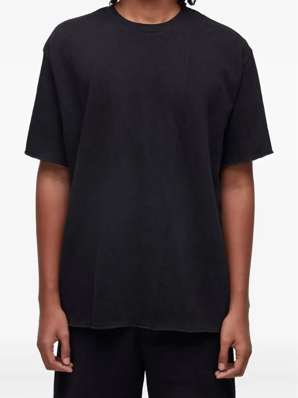 Osklen しわ加工クルーネックTシャツ - 画像3