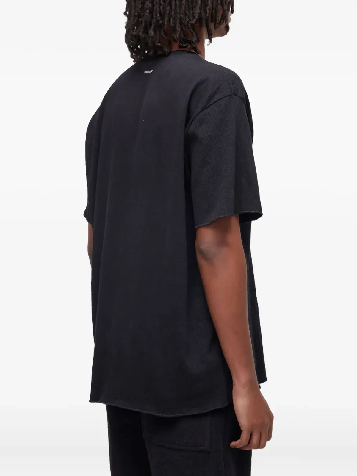 Osklen しわ加工クルーネックTシャツ - 画像4