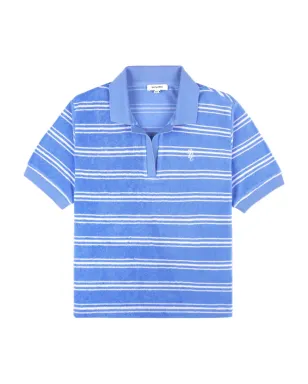 Sporty & Rich ジュニパー ストライプ Tシャツ - サムネイル1